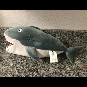 Plush Shark Stuffed Animal never played with